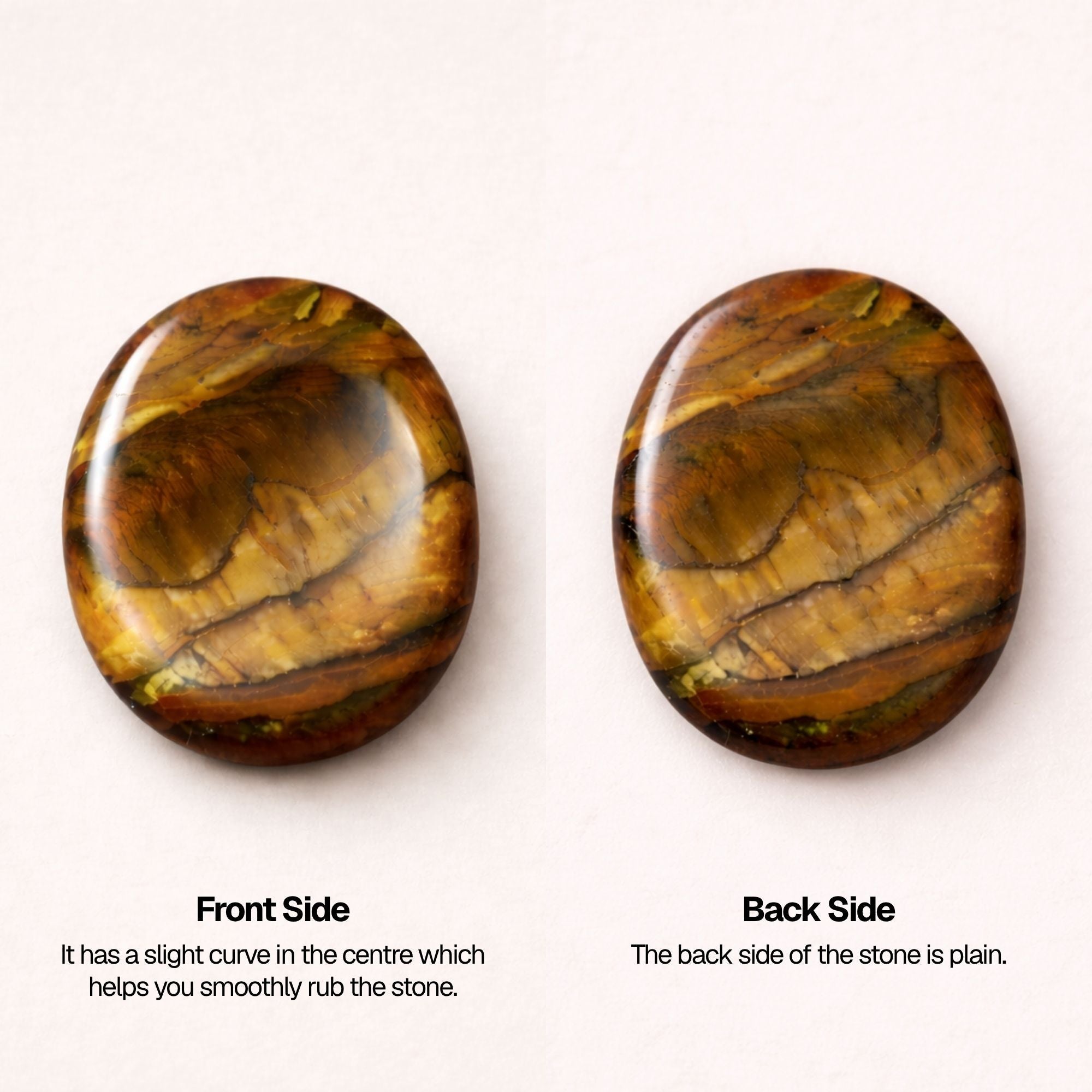 Tiger Eye Worry Stone