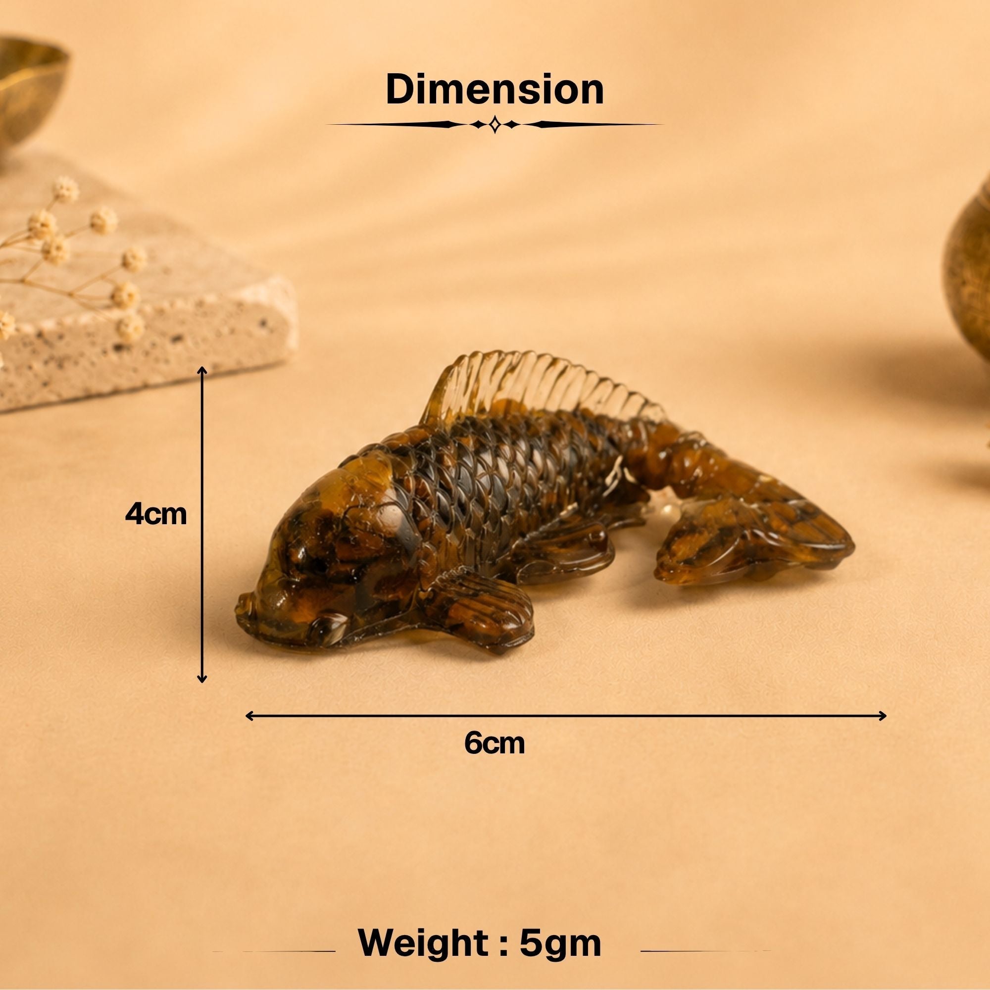 Tiger Eye Feng Shui Fish