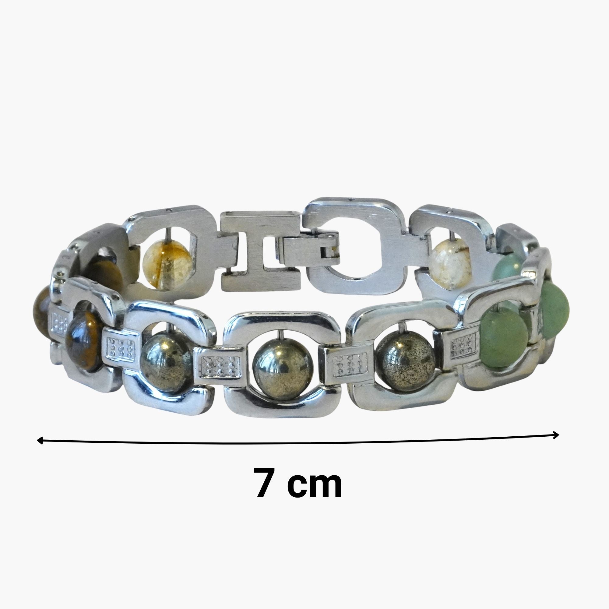 Silver Plated Essential Money Magnet Bracelet