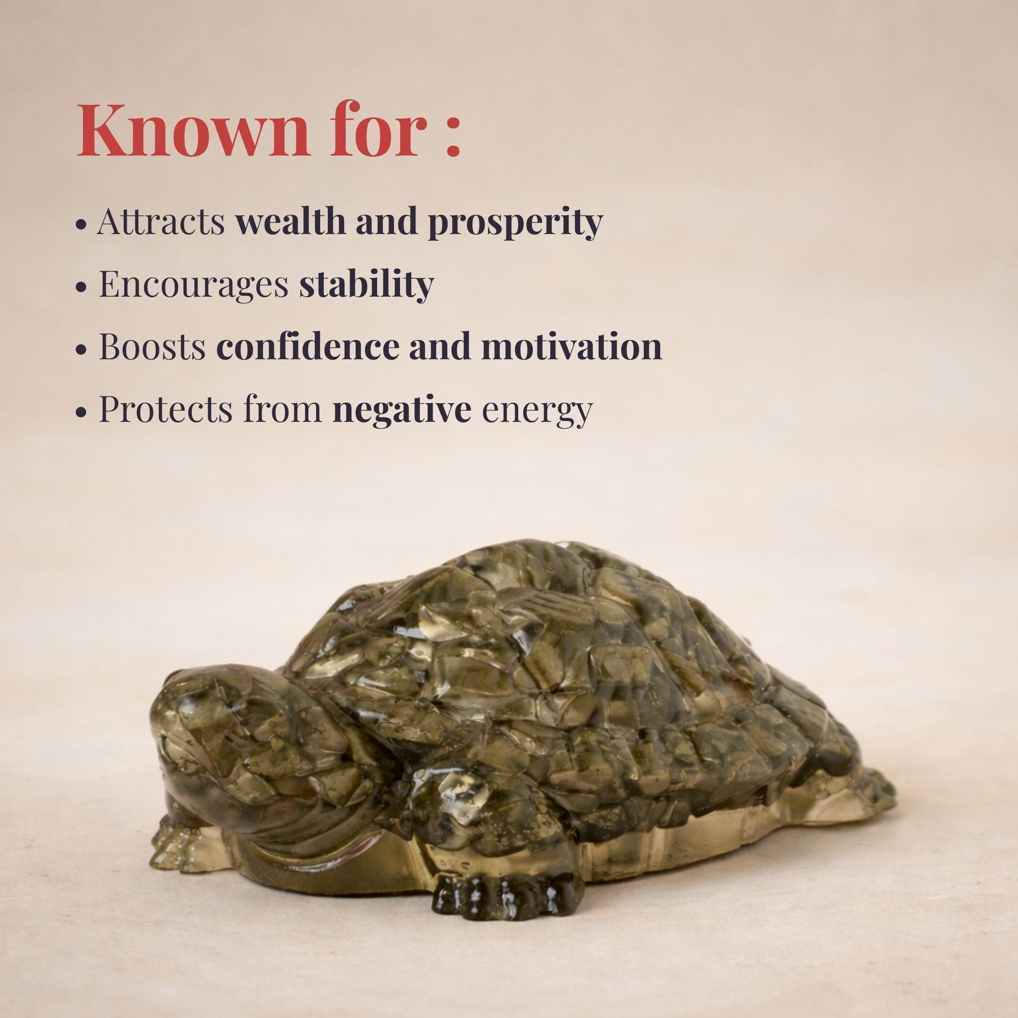 Pyrite Prosperity Tortoise (Kachhua) for Vaastu