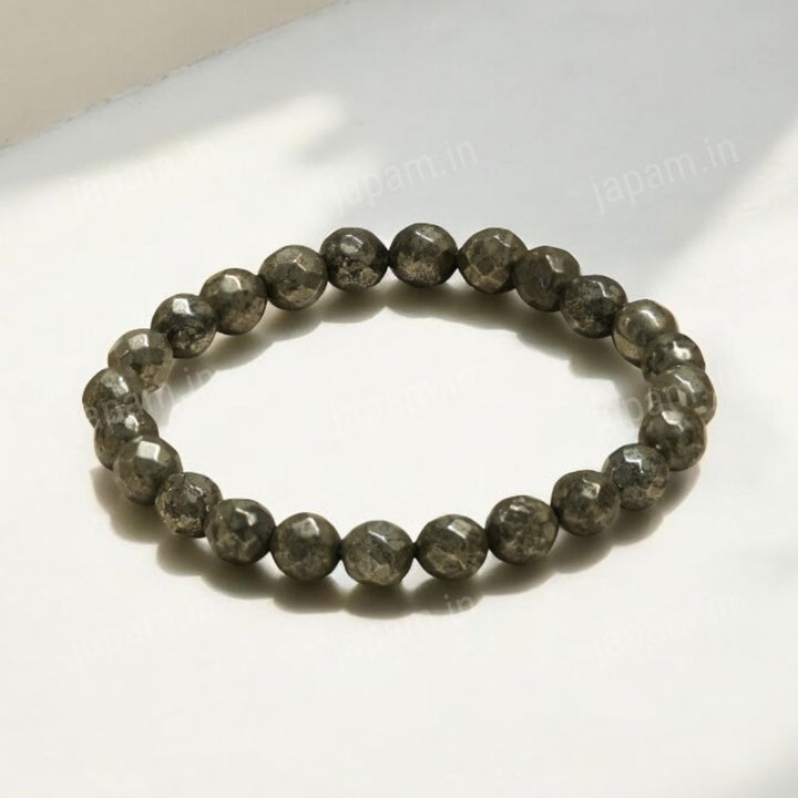 Pyrite Wealth Diamond-Cut Band