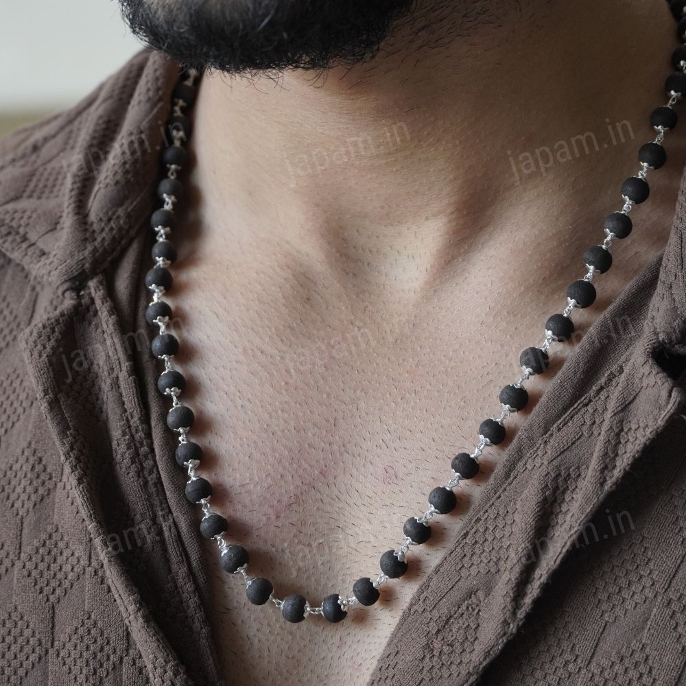 Rudraksha Karungali Fusion Mala Combo