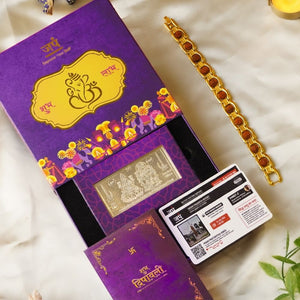 Gold Plated Essential Rudraksha Ki Diwali Celebration Hamper
