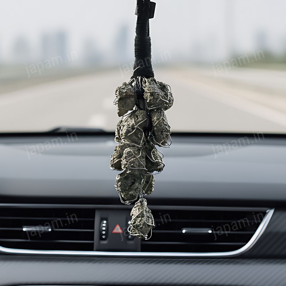 Pyrite Cluster Hanging Charm for Vaastu