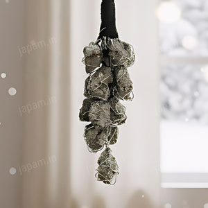 Pyrite Cluster Hanging Charm for Vaastu
