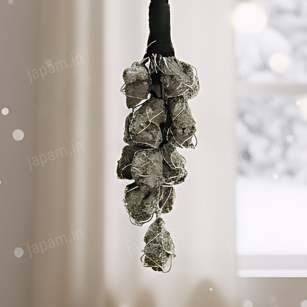 Pyrite Cluster Hanging Charm for Vaastu