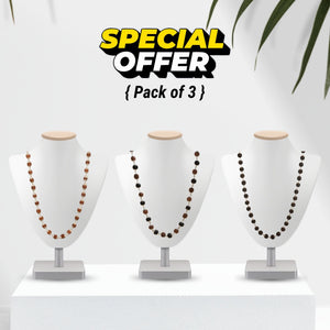 Rudraksha Karungali Fusion Mala Combo